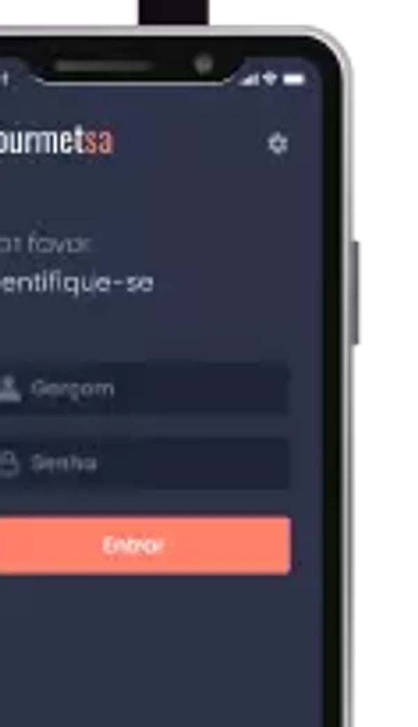 App do garçom no salão
